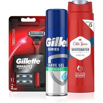 GILLETTE Dárková Sada Mach3 Start 450 ml (8006540779170)