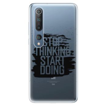 Odolné silikonové pouzdro iSaprio - Start Doing - black - Xiaomi Mi 10 / Mi 10 Pro