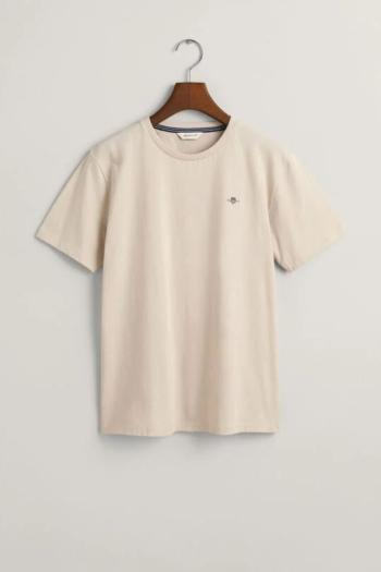 TRIČKO GANT SHIELD SS T-SHIRT SOFT OAT