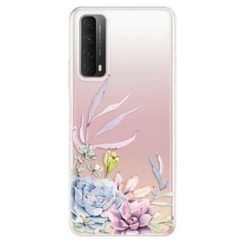 Odolné silikonové pouzdro iSaprio - Succulent 01 - Huawei P Smart 2021