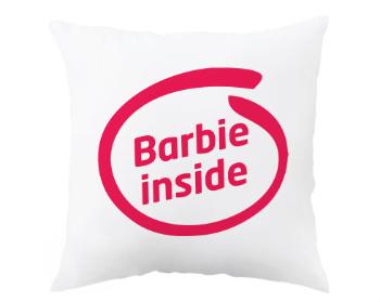 Polštář Barbie inside