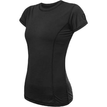Sensor MERINO AIR Női merinó gyapjú felső, fekete, méret