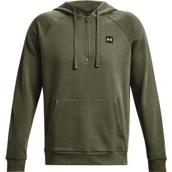 Under Armour RIVAL Pánská mikina, khaki, velikost