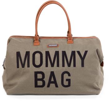 Pelenkázó táska CHILDHOME Mommy Bag Canvas Khaki