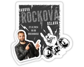 Personal Personalizované pozvánky 6 ks - ROCK