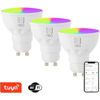 Immax NEO LITE SMART LED žárovka GU10 6W barevná a bílá WiFi set 3ks (07724C)