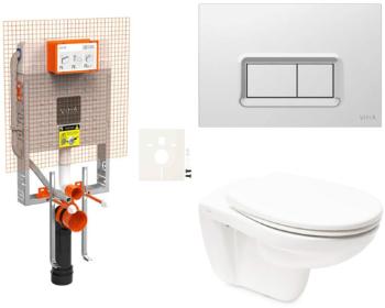 Závesný wc set na zamurovanie VitrA Normus SIKOVZNOR54680