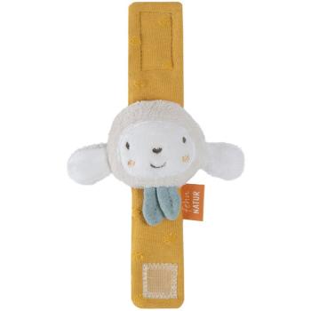 BABY FEHN fehnNATUR Wrist Rattle Sheep chrastítko na ruku 1 ks