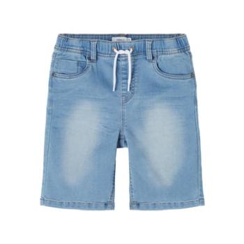 name it Džíny shorts Nkmryan Light Blue Denim