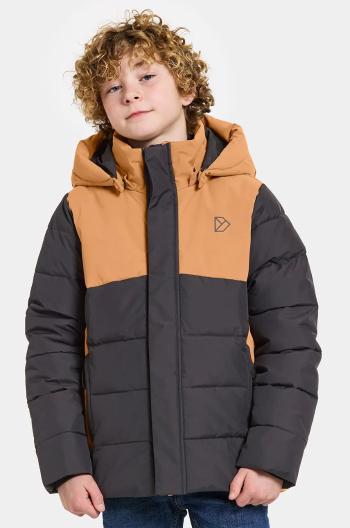 Dětská bunda Didriksons RYOLIT KIDS JACKET béžová barva, 504941