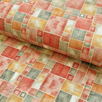 Úplet VISCOSE Blocking summer digital print