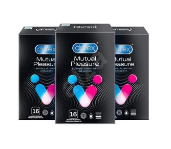 Durex Mutual Pleasure kondomy 16 ks 2+1