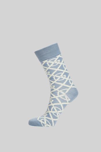 PONOŽKY GANT G PATTERN SOCKS DOVE BLUE