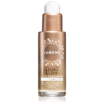 Lumene Natural Glow rozjasňující make-up pro přirozený vzhled SPF 20 odstín 4 Tan 30 ml