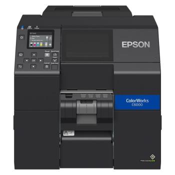 Epson ColorWorks C6000Pe (mk) C31CH76202MK, barevná tiskárna štítků, peeler, disp., USB, Ethernet, black