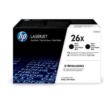 HP CF226XD č. 26X Dual Pack černý 2ks originální (CF226XD)