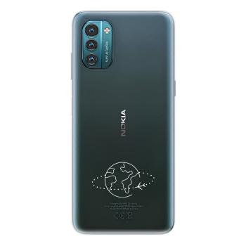 Odolné silikonové pouzdro iSaprio - čiré - Travel - Nokia G11 / G21