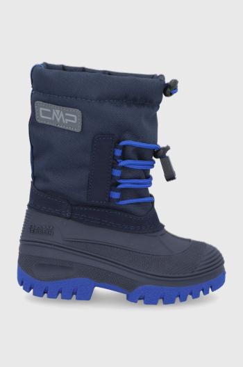 Zimní boty CMP KIDS AHTO WP SNOW BOOTS tmavomodrá barva