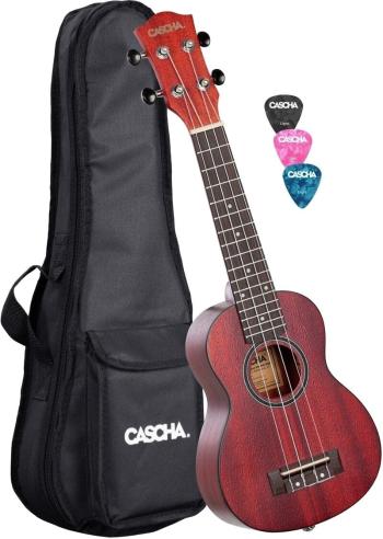 Cascha HH 2263 Premium Red Sopránové ukulele