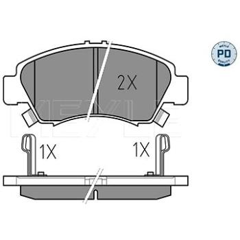 MEYLE Brzdové destičky (0252169715/PD)