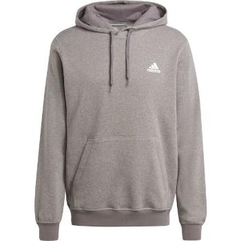 adidas MELANGE HOODIE Pánská mikina, šedá, velikost