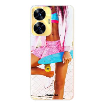 Odolné silikonové pouzdro iSaprio - Skate girl 01 - Realme C55