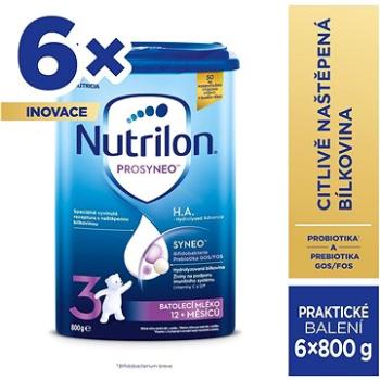 Nutrilon 3 Prosyneo H.A. batolecí od uk. 12. měsíce 6× 800 g (5391522475472)