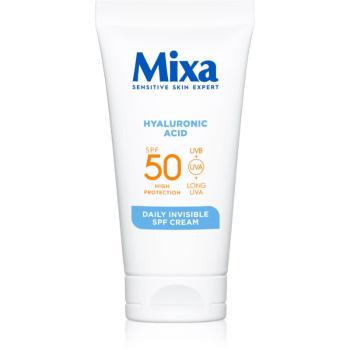 MIXA Daily Invisible SPF Cream hydratační denní krém SPF 50 50 ml