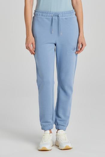 TEPLÁKY GANT REG TONAL SHIELD SWEATPANTS BLUE WATER