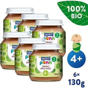 SALVEST Ponn BIO Jablko 100% (6× 130 g) (4740073075630)