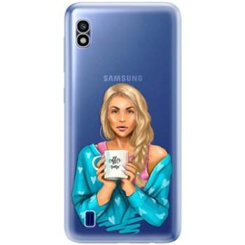 iSaprio Coffe Now - Blond pro Samsung Galaxy A10 (cofnoblo-TPU2_GalA10)