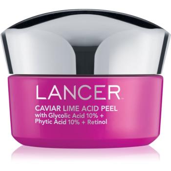 LANCER CAVIAR LIME ACID PEEL krémový peeling pro rozjasnění a hydrataci 50 ml