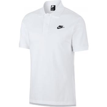 Nike SPORTSWEAR Pánské polo tričko, bílá, velikost