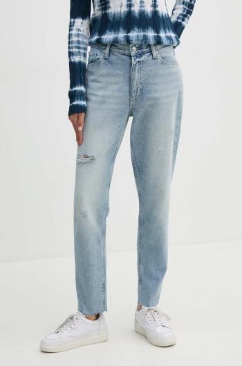 Džíny Calvin Klein Jeans dámské, high waist, J20J223653