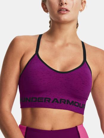 Under Armour UA Seamless Low Long Htr Sportovní podprsenka Fialová