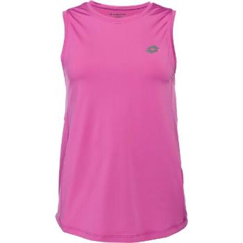 Lotto RUNNING TANK W Női top futáshoz, bordó, méret