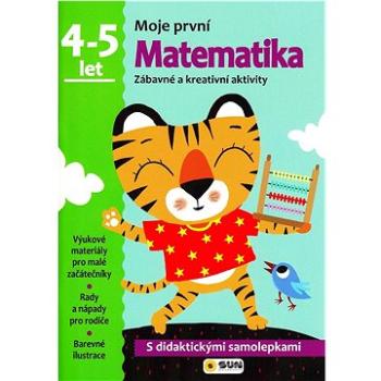 Moje první Matematika 4-5 let: Zábavné a kreativní aktivity (978-80-7567-845-4)