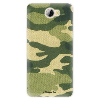 Silikonové pouzdro iSaprio - Green Camuflage 01 - Huawei Y5 II / Y6 II Compact