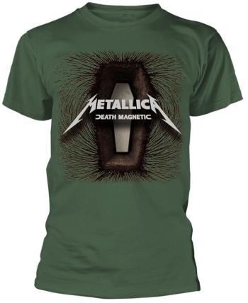 Metallica Tričko Death Magnetic Unisex Green L