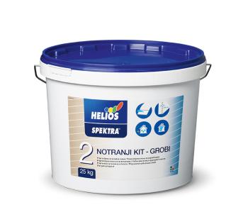 HELIOS SPEKTRA Vnútorný tmel hrubý biely 25 kg
