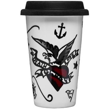 SAGAFORM Termohrnek porcelánový ForYou Tattoo 5017102, 250ml (5017102)