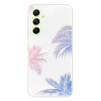 Odolné silikonové pouzdro iSaprio - Digital Palms 10 - Samsung Galaxy A54 5G