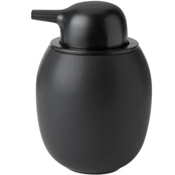 Dávkovač mýdla FJORD 300 ml, černá, kamenina, Stelton