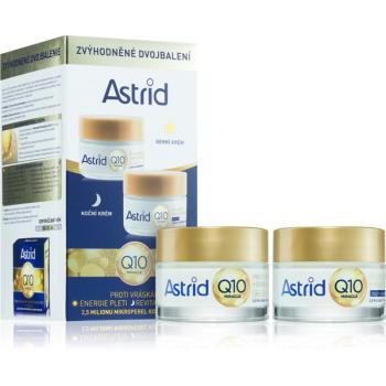 Astrid Q10 Miracle dárková sada na den i noc pro ženy 2x50 ml