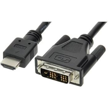 ROLINE DVI - HDMI propojovací, stíněný, 2m (11045522)