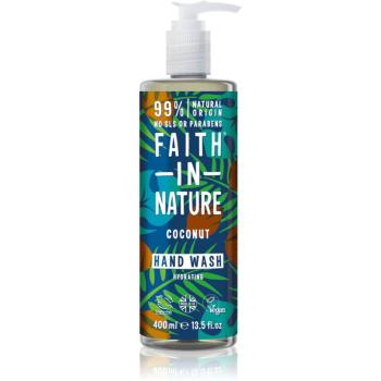 Faith In Nature Coconut přírodní tekuté mýdlo na ruce s kokosovým olejem 400 ml