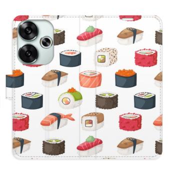 Flipové pouzdro iSaprio - Sushi Pattern 02 - Poco F6