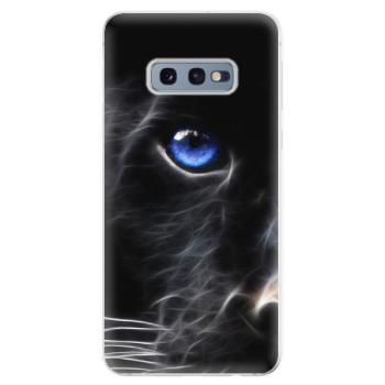 Odolné silikonové pouzdro iSaprio - Black Puma - Samsung Galaxy S10e