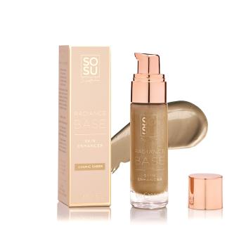 SOSU Cosmetics Rozjasňující podkladová báze pod make-up (Radiance Base) 18 ml Silk Bronze