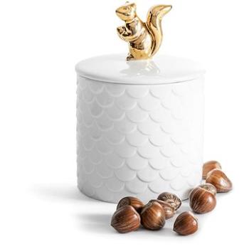 SAGAFORM Dóza porcelánová Winter Squirrel 5017703, 450ml (5017703)